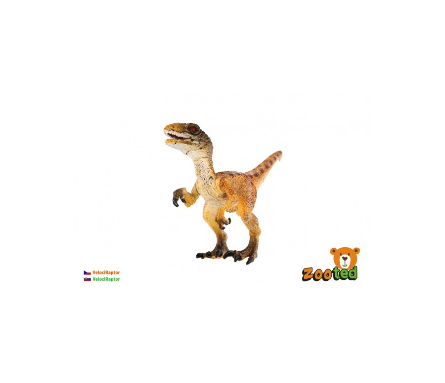 Velociraptor zooted plast 16cm v sáčku