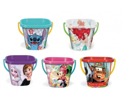 Kbelík čtvercový Disney 2L plast mix druhů 19x17cm Wader