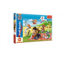 Puzzle Maxi Zábava na dece Paw Patrol/Tlapková patrola 24ks 60x40cm v krabici 40x27x4,5cm