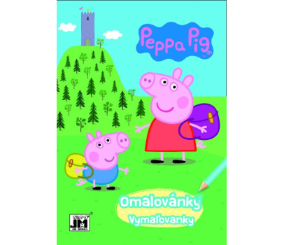 Omalovánky A5 Prasátko Peppa/Peppa Pig 15x21cm