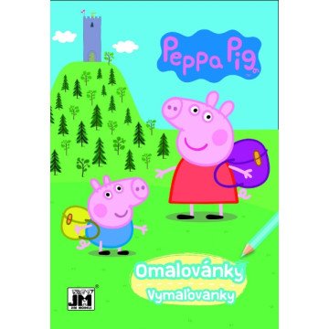 Omalovánky A5 Prasátko Peppa/Peppa Pig 15x21cm