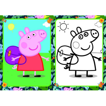 Omalovánky A5 Prasátko Peppa/Peppa Pig 15x21cm