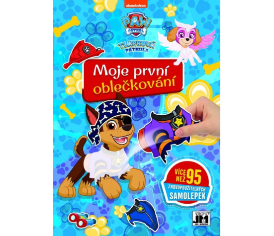 Moje první oblečkování Tlapková patrola/Paw Patrol 17x24cm