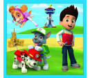 Puzzle Paw Patrol Tlapková Patrola 10v1 Spolehlivý tým v krabici 40x27x6cm