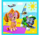 Puzzle Paw Patrol Tlapková Patrola 10v1 Spolehlivý tým v krabici 40x27x6cm