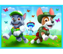 Puzzle Paw Patrol Tlapková Patrola 10v1 Spolehlivý tým v krabici 40x27x6cm