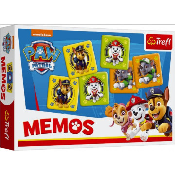 Pexeso papírové Paw Patrol/Tlapková patrola společenská hra 30 kusů v krabici 21x14x4cm