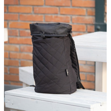 Rolovací batoh Emitex Rolltop softshell černý