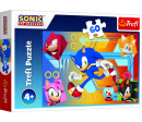 Puzzle Sonic v akci/Sonic The Hedgehog 33x22cm 60 dílků v krabici 21x14x4cm