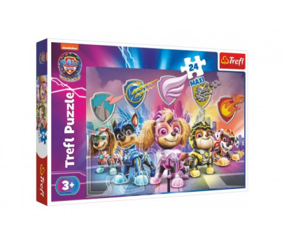 Puzzle MAXI Mise štěňat Tlapková patrola/Paw patrol 24 dílků v krabici 40x27x6cm