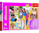 Puzzle Glitter Třpytivá Barbie 48x34cm 100 dílků v krabici 33x23x4cm