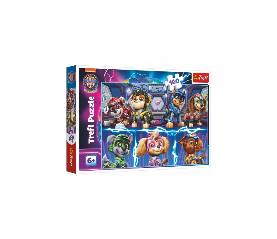 Puzzle Psí přátelé Tlapková patrola/Paw Patrol 41x27,5cm 160 dílků v krabici 29x19x4cm