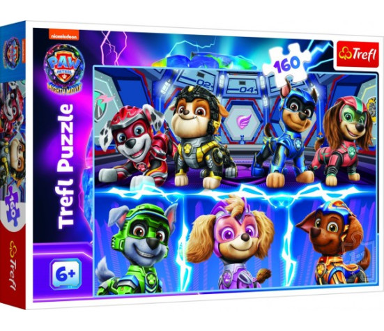 Puzzle Psí přátelé Tlapková patrola/Paw Patrol 41x27,5cm 160 dílků v krabici 29x19x4cm