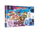 Puzzle SUPER MAXI oboustranné Psí tým v akci Tlapková patrola/Paw patrol 24 dílků v krab. 40x27x6cm