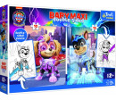 Puzzle MAXI oboustranné 2x10 dílků Hrdinští psi Tlapková patrola/Paw patrol v krab. 40x27x6cm 24m+