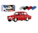 Auto Welly Škoda Octavia 1959 kov/plast 11cm 1:34-39 na volný chod 4 barvy v krabičce 15x7x7cm