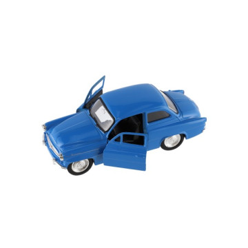 Auto Welly Škoda Octavia 1959 kov/plast 11cm 1:34-39 na volný chod 4 barvy v krabičce 15x7x7cm