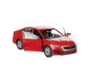 Auto Welly Škoda Octavia (new generation) kov/plast 12cm 4 barvy na zpětné natažení 12ks v boxu