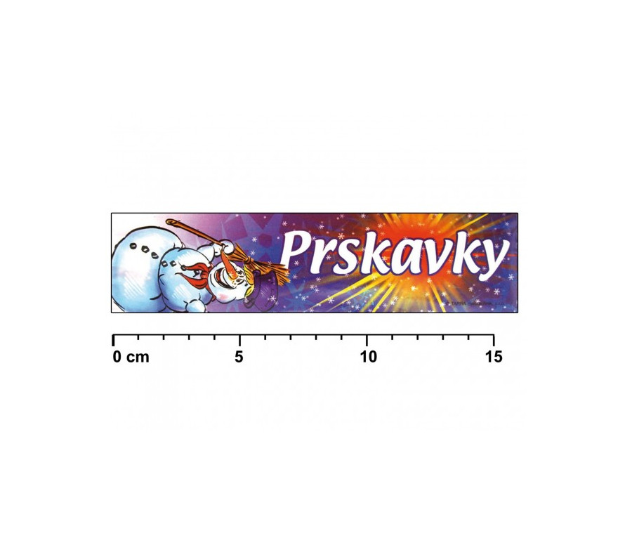 Prskavky 16cm 10ks v sáčku 50ks v boxu