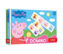 Domino papírové Prasátko Peppa/Peppa Pig 21 kartiček společenská hra v krabici 21x14x4cm