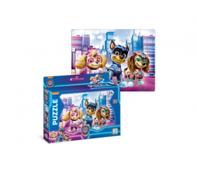 Puzzle Tlapková patrola/Paw Patrol 27x20cm 24 dílků v krabičce 20x16x3,5cm