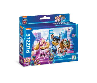 Puzzle Tlapková patrola/Paw Patrol 27x20cm 24 dílků v krabičce 20x16x3,5cm