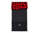 Fusak 2v1 Softshell Flanel Black+Red