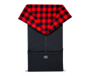 Fusak 2v1 Softshell Flanel Black+Red