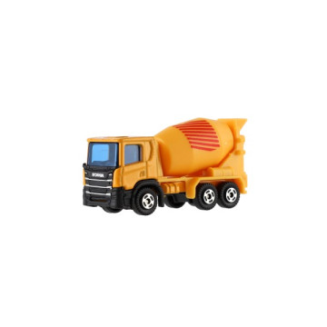 Auto nákladní Welly Scania kov/plast 7,5cm 6 druhů v krabičce 10,5x4x4cm 36ks v boxu