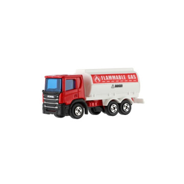 Auto nákladní Welly Scania kov/plast 7,5cm 6 druhů v krabičce 10,5x4x4cm 36ks v boxu