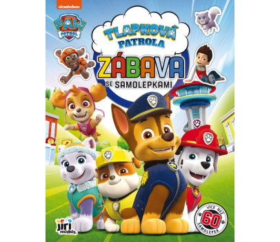 Sešit Zábava se samolepkami Tlapková patrola/Paw patrol A4 22x28cm