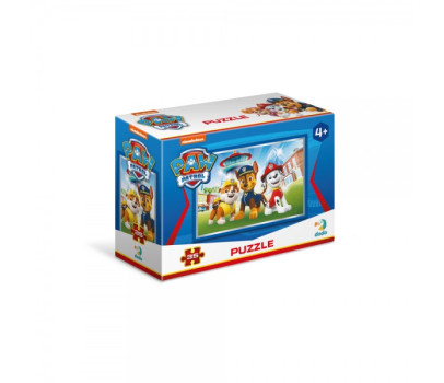 Minipuzzle Tlapková patrola/Paw Patrol 35 dílků v krabičce 9x6,5x3cm