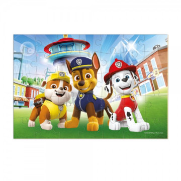 Minipuzzle Tlapková patrola/Paw Patrol 35 dílků v krabičce 9x6,5x3cm