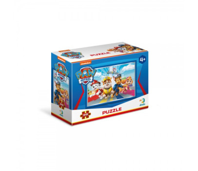 Minipuzzle Tlapková patrola/ Paw Patrol 35 dílků v krabičce 9x6,5x3cm