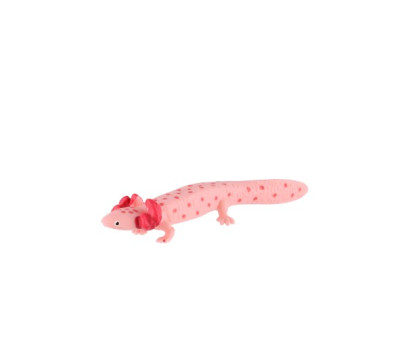 Axolotl mexický zooted plast 8cm v sáčku