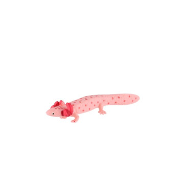 Axolotl mexický zooted plast 8cm v sáčku