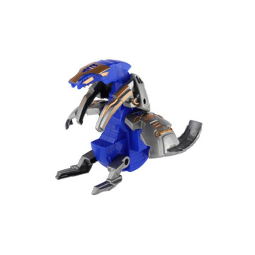 Dinosaurus/robot skládací vejce plast 11cm ve fólii 4 barvy 12ks v boxu