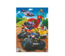 Puzzle Tlapková patrola/Paw Patrol Záchrana na kolech 32x23cm 48 dílků v krabičce 15x18x6cm