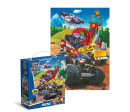 Puzzle Tlapková patrola/Paw Patrol Záchrana na kolech 32x23cm 48 dílků v krabičce 15x18x6cm