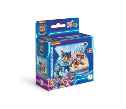 Puzzle Tlapková patrola/Paw Patrol 22x22cm 20 dílků v krabičce 10x13x5cm