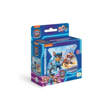 Puzzle Tlapková patrola/Paw Patrol 22x22cm 20 dílků v krabičce 10x13x5cm