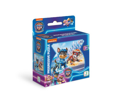 Puzzle Tlapková patrola/Paw Patrol 22x22cm 20 dílků v krabičce 10x13x5cm