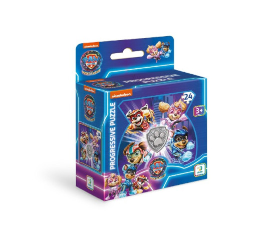 Puzzle Tlapková patrola/Paw Patrol 22x22cm 24 dílků v krabičce 10x13x5cm