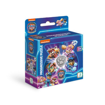 Puzzle Tlapková patrola/Paw Patrol 22x22cm 24 dílků v krabičce 10x13x5cm