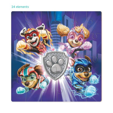 Puzzle Tlapková patrola/Paw Patrol 22x22cm 24 dílků v krabičce 10x13x5cm