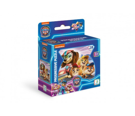 Puzzle Tlapková patrola/Paw Patrol 22x22cm 28 dílků v krabičce 10x13x5cm