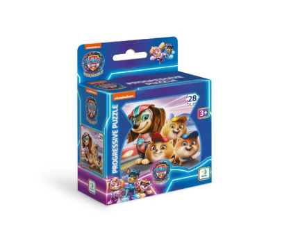 Puzzle Tlapková patrola/Paw Patrol 22x22cm 28 dílků v krabičce 10x13x5cm