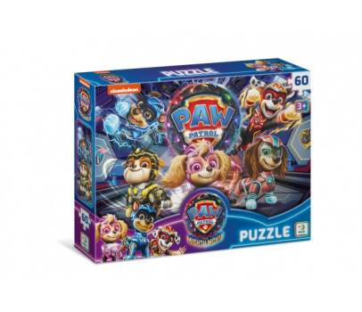 Puzzle Tlapková patrola/Paw Patrol 23x32cm 60 dílků v krabičce 15x18x6cm