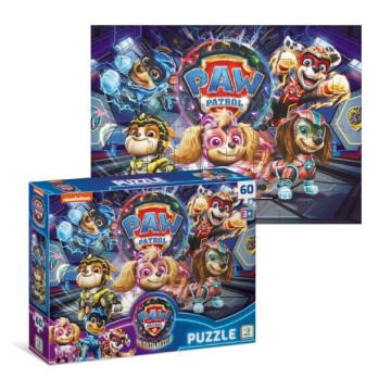 Puzzle Tlapková patrola/Paw Patrol 23x32cm 60 dílků v krabičce 15x18x6cm