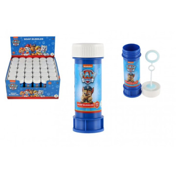 Bublifuk 60ml Tlapková patrola/Paw patrol 10,5cm 36ks v boxu